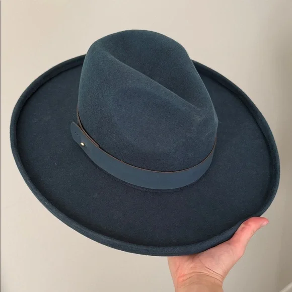 Gigi Pip “Maude” Blue Fedora LIMITED EDITION - Picture 1 of 3